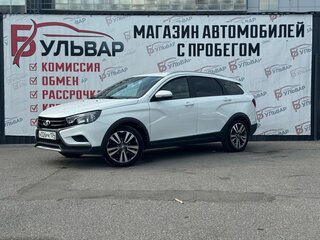 2022 Lada (ВАЗ) Vesta SW Cross I, белый, 1115000 рублей, вид 3