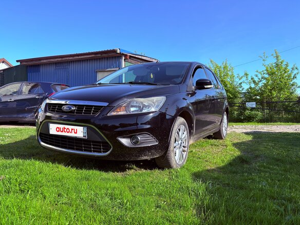 2008 Ford Focus II Рестайлинг, чёрный, 650000 рублей
