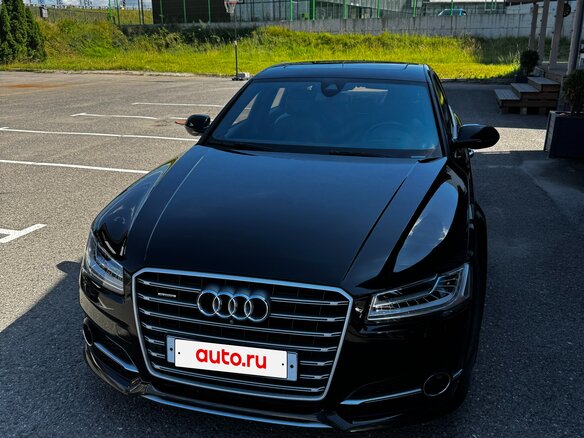 2011 Audi A8 III (D4), чёрный