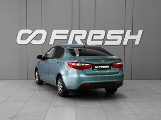 2012 Kia Rio 5-speed III, голубой, 598000 рублей, вид 2