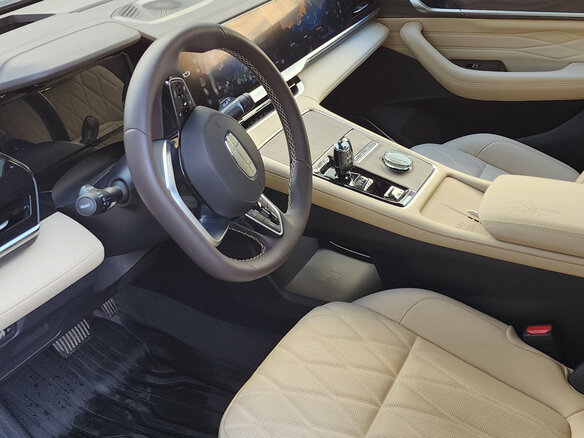 2024 Geely Monjaro (Xingyue L) I Рестайлинг (China Market), зелёный - вид 7