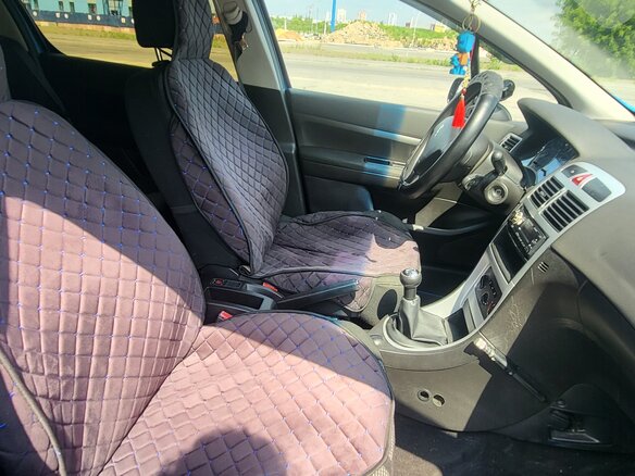 2006 Peugeot 307 I Рестайлинг, синий, 329000 рублей - вид 7