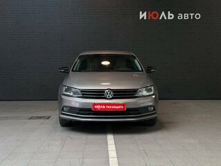 2018 Volkswagen Jetta VI Рестайлинг, бежевый, 1080000 рублей, вид 2
