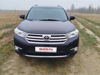 2013 Toyota Highlander II (XU40) Рестайлинг, чёрный, 2450000 рублей, вид 1