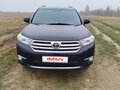 2013 Toyota Highlander II (XU40) Рестайлинг, чёрный - вид 1