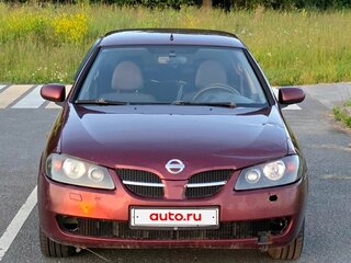 2005 Nissan Almera II (N16) Рестайлинг, красный, 250000 рублей, вид 2
