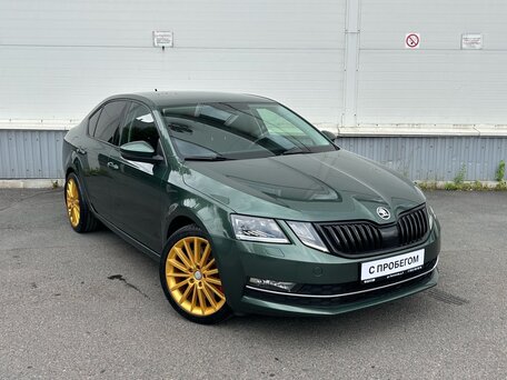 2019 Skoda Octavia III (A7) Рестайлинг, зелёный, 2080000 рублей, вид 3