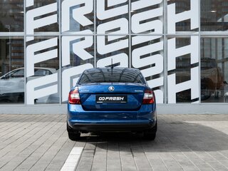 2019 Skoda Rapid I Рестайлинг, синий, 1298000 рублей, вид 4