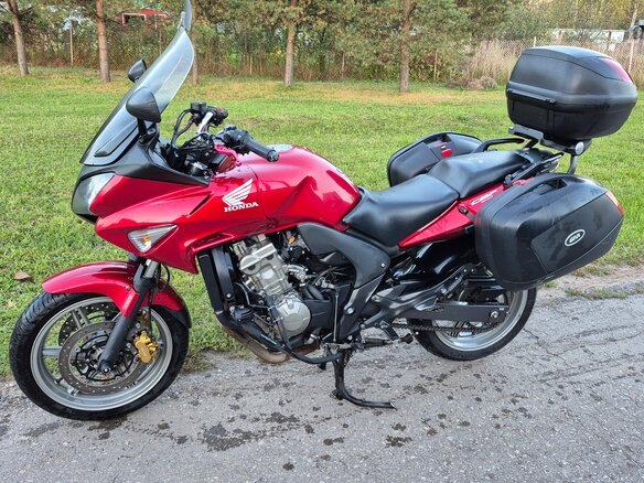 2008 Honda CBF 600, красный, 399000 рублей