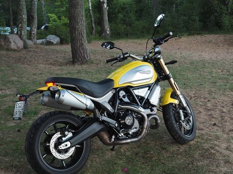 2018 Ducati Scrambler 1100, жёлтый, 899000 рублей, вид 2