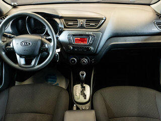 2012 Kia Rio 4-speed III, голубой, 975000 рублей, вид 5