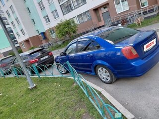2008 Chevrolet Lacetti I, синий, 350000 рублей, вид 3