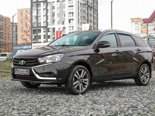 2018 Lada (ВАЗ) Vesta SW I, чёрный, 799000 рублей, вид 2