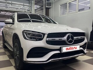 2020 Mercedes-Benz GLC Coupe 300 e I (C253) Рестайлинг, белый, 6550000 рублей, вид 3