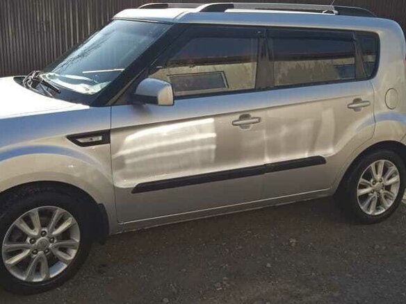 2012 Kia Soul I Рестайлинг, серебристый, 800000 рублей - вид 7