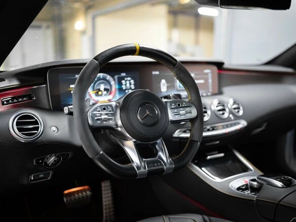 2018 Mercedes-Benz S-Класс AMG 63 AMG III (W222, C217) Рестайлинг, серый - вид 8