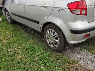 2004 Hyundai Getz I, серебристый, 500000 рублей, вид 4