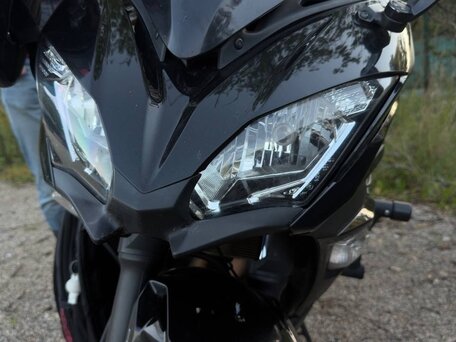 2017 Kawasaki ER-6F (Ninja 650R), чёрный, 620000 рублей, вид 4