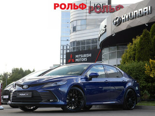 2021 Toyota Camry VIII (XV70) Рестайлинг, синий, 2660000 рублей, вид 1