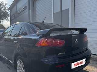 2008 Mitsubishi Lancer X, чёрный, 598586 рублей, вид 4