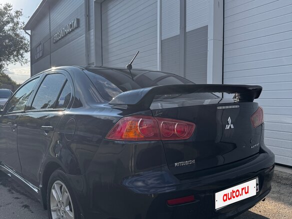 2008 Mitsubishi Lancer X, чёрный, 598586 рублей - вид 3