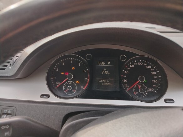 2009 Volkswagen Passat B6, серый, 420000 рублей - вид 7