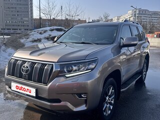 2018 Toyota Land Cruiser Prado 150 Series Рестайлинг 2, серый, 4550000 рублей, вид 1