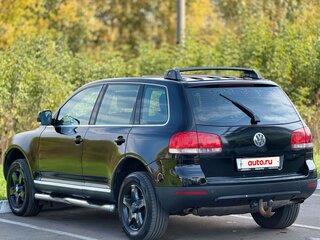 2005 Volkswagen Touareg I, чёрный, 600000 рублей, вид 5