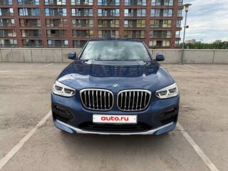 2019 BMW X4 20d II (G02), синий, 5260000 рублей, вид 2