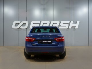 2018 Lada (ВАЗ) Vesta I, синий, 909000 рублей, вид 4