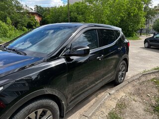 2012 Hyundai Santa Fe III, чёрный, 2140000 рублей, вид 3
