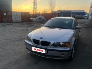 2002 BMW 3 серии 318i IV (E46) Рестайлинг, серебристый, 359000 рублей, вид 2