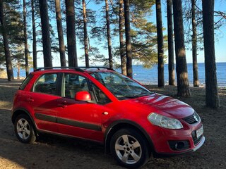 2010 Suzuki SX4 I (Classic) Рестайлинг, красный, 550000 рублей, вид 2