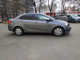 2014 Chevrolet Aveo II, серый, 505000 рублей, вид 4