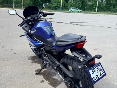 2009 Yamaha XJ6 (FZ6R), синий, 450000 рублей, вид 5