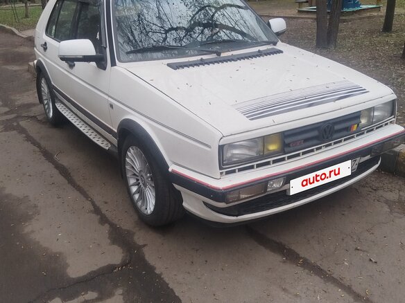 1985 Volkswagen Golf II, белый, 350000 рублей - вид 2