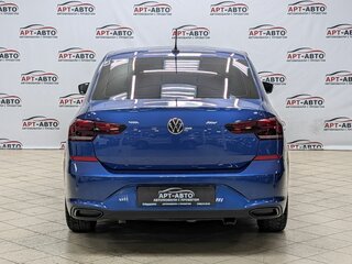 2021 Volkswagen Polo VI, синий, 1199000 рублей, вид 5