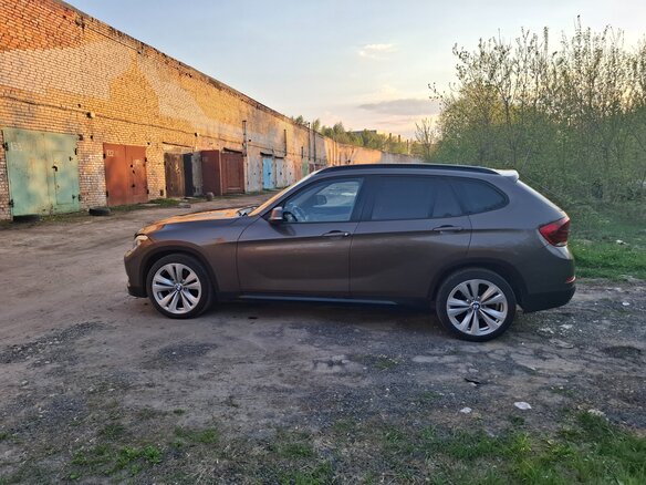 2012 BMW X1 20d I (E84) Рестайлинг, коричневый, 1470000 рублей - вид 8