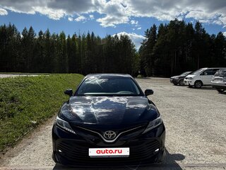 2020 Toyota Camry VIII (XV70), чёрный, 2600000 рублей, вид 1