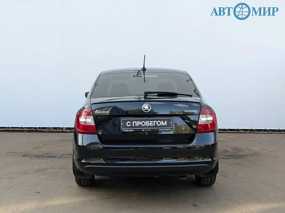 2019 Skoda Rapid I Рестайлинг, чёрный, 1219000 рублей - вид 5