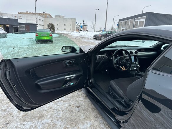 2021 Ford Mustang VI Рестайлинг, чёрный, 1999000 рублей - вид 15