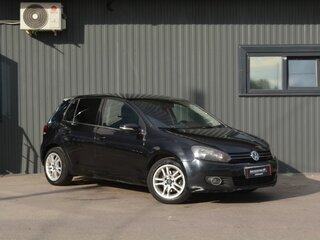 2011 Volkswagen Golf VI, чёрный, 429888 рублей, вид 3