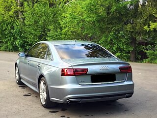 2015 Audi A6 IV (C7) Рестайлинг, серый, 2800000 рублей, вид 3