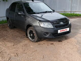 2012 Lada (ВАЗ) Granta I, серый, 315000 рублей, вид 4