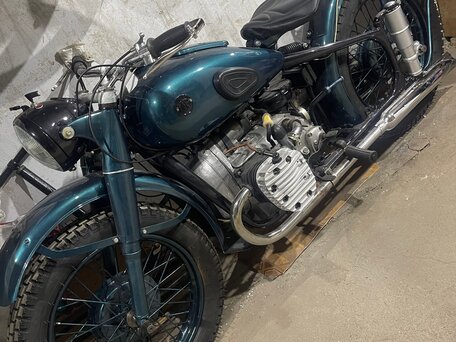 1958 Урал M-72, синий, 400000 рублей, вид 5