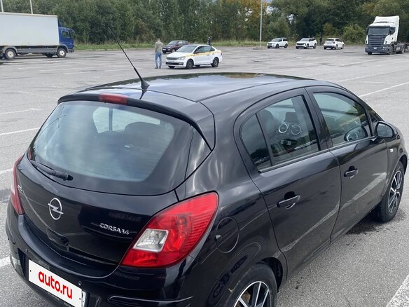 2008 Opel Corsa D, чёрный, 450000 рублей - вид 4