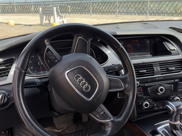 2012 Audi A4 IV (B8) Рестайлинг, чёрный, 850000 рублей - вид 13