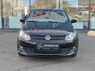 2013 Volkswagen Polo V, чёрный, 760000 рублей, вид 2