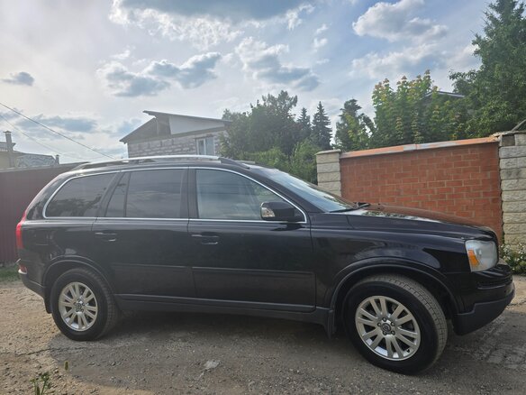 2008 Volvo XC90 I Рестайлинг, чёрный - вид 3