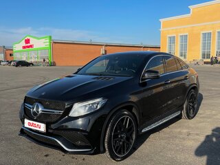 2019 Mercedes-Benz GLE Coupe 350 d I (C292), чёрный, 4199000 рублей, вид 3
